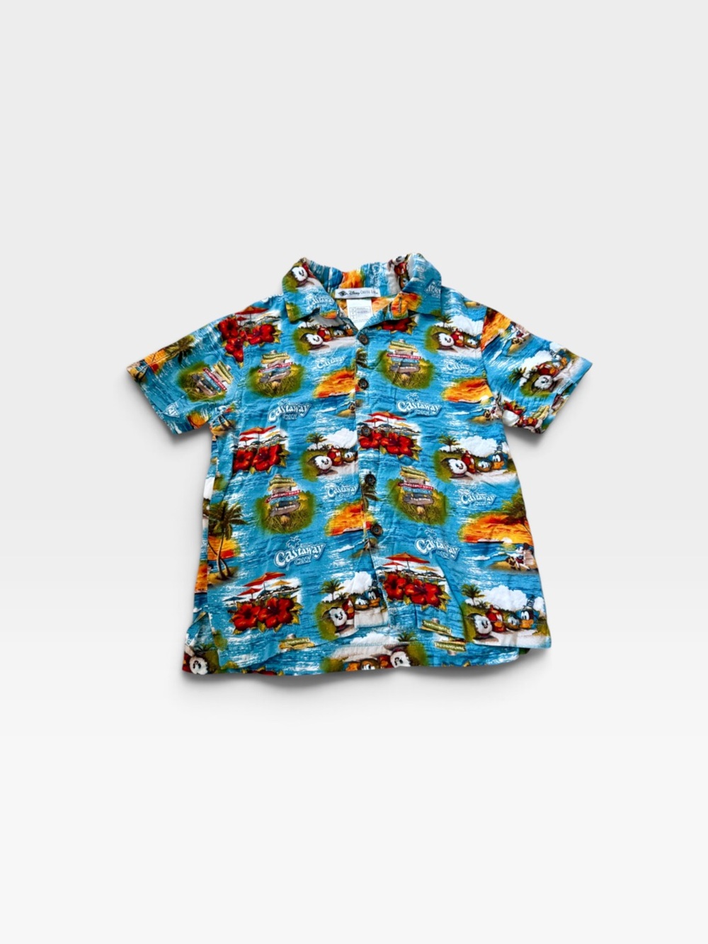 Disney DCL Castaway Cay Button Down Shirt